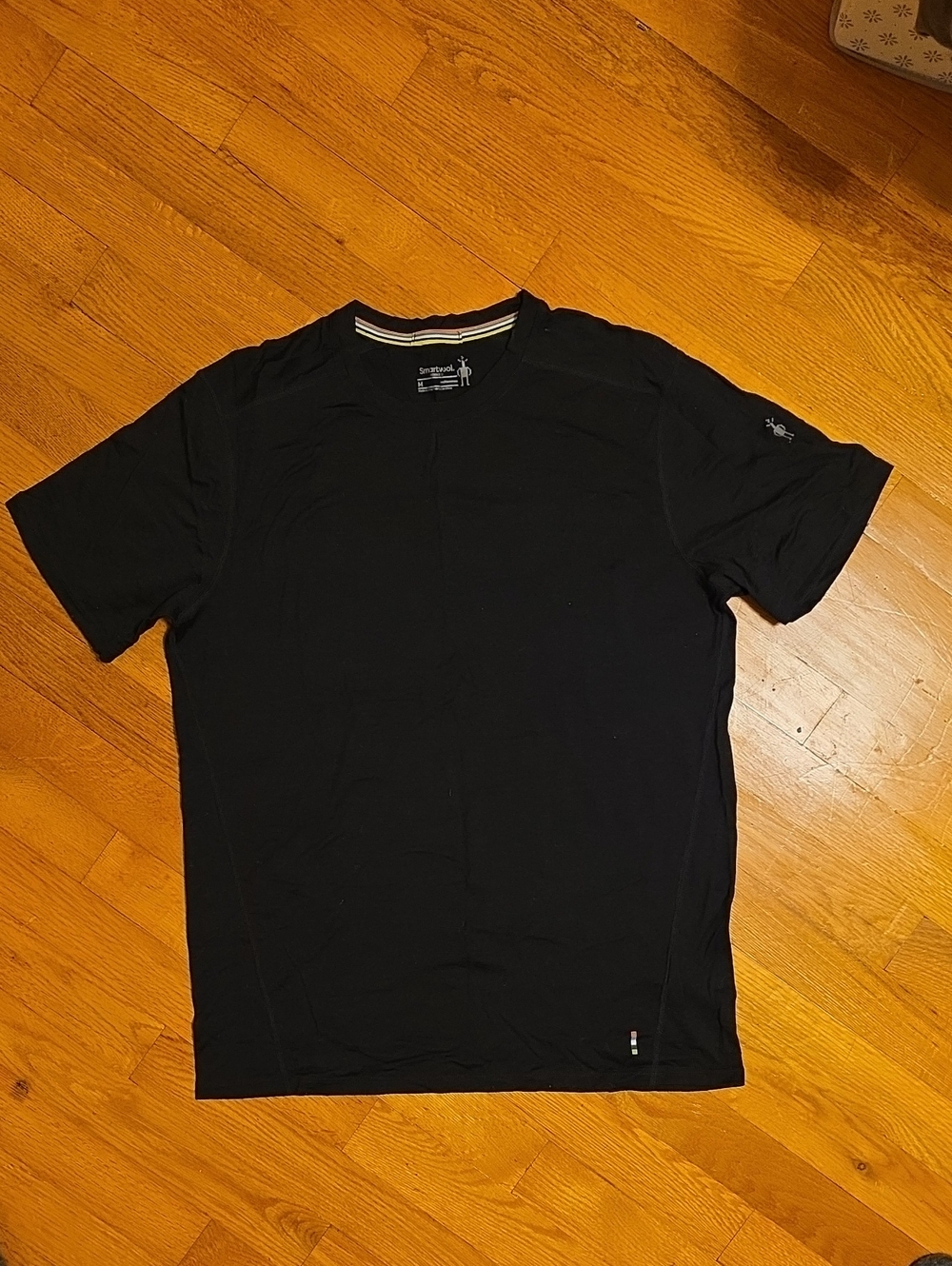 Smartwool Men's Black Short-Sleeve Crewneck Tee
